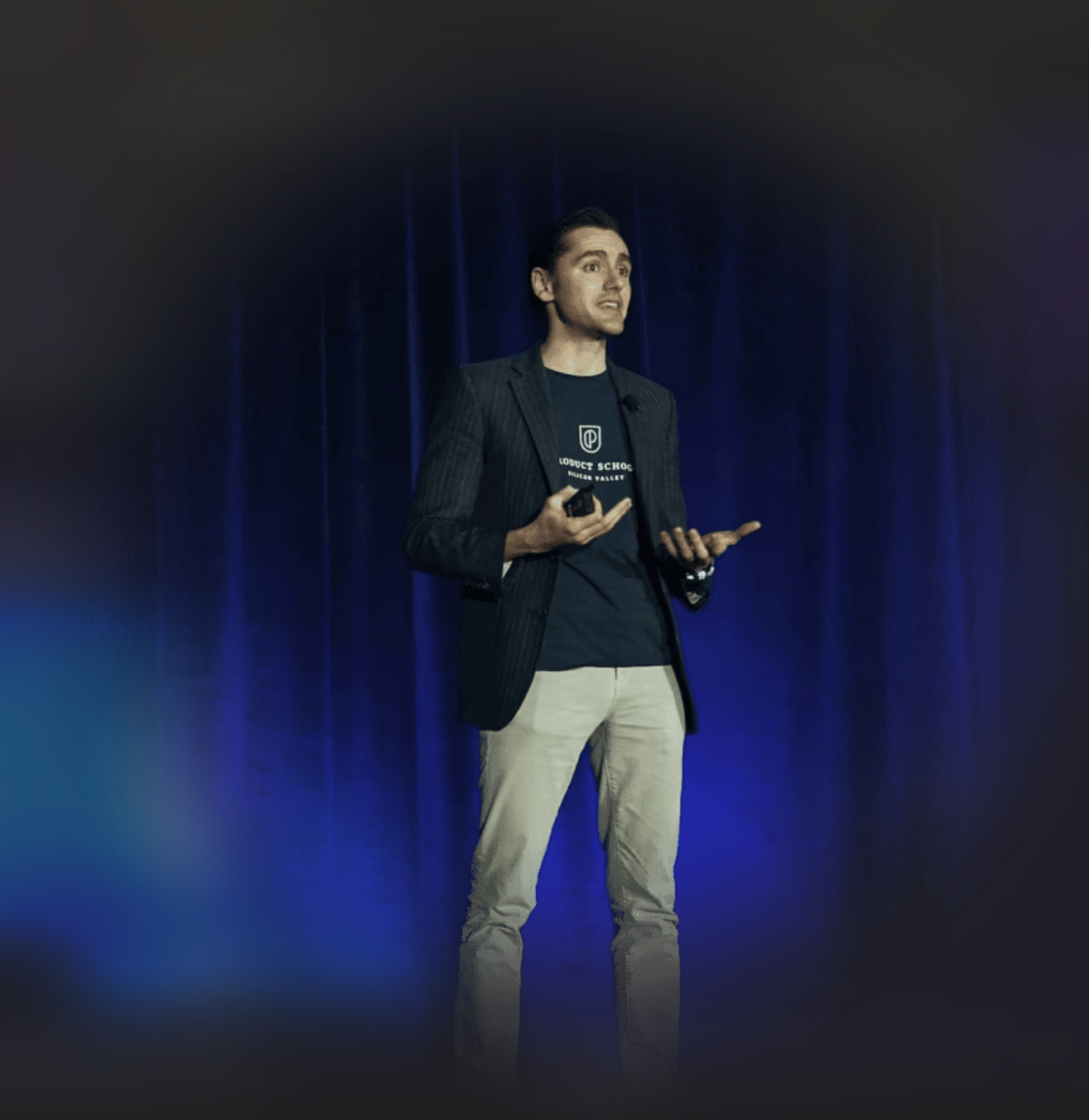Speaker on Stage